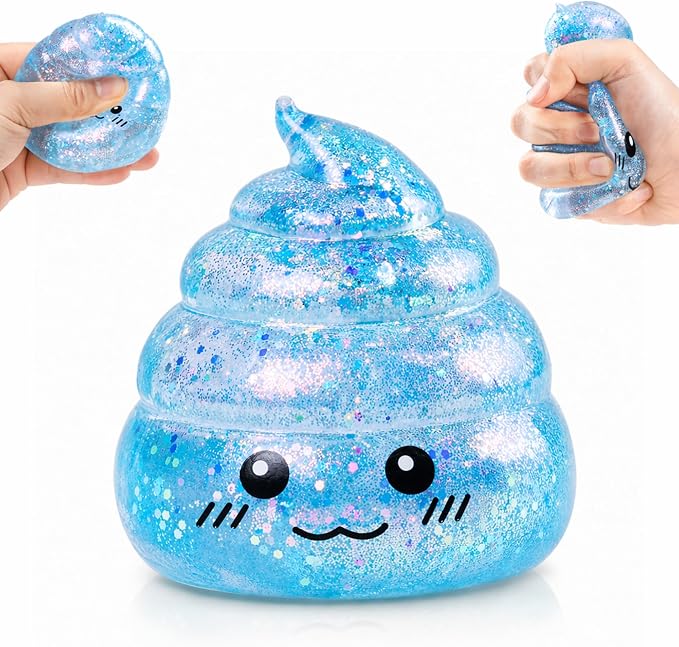 Glitter Poop Squishy