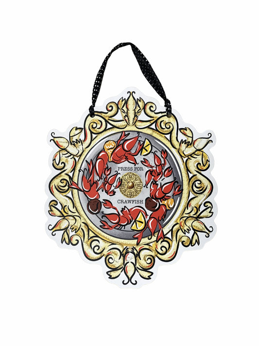 Press for Crawfish Door Hanger
