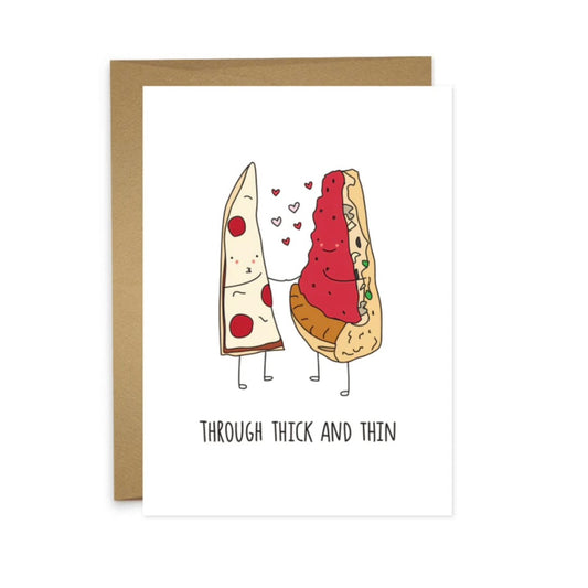 Through Thick and Thin Card