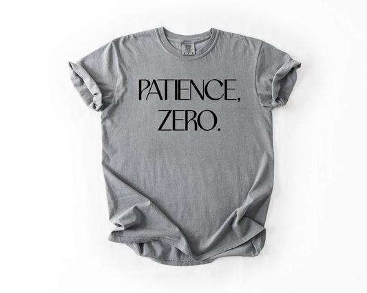 Patience Zero Tee