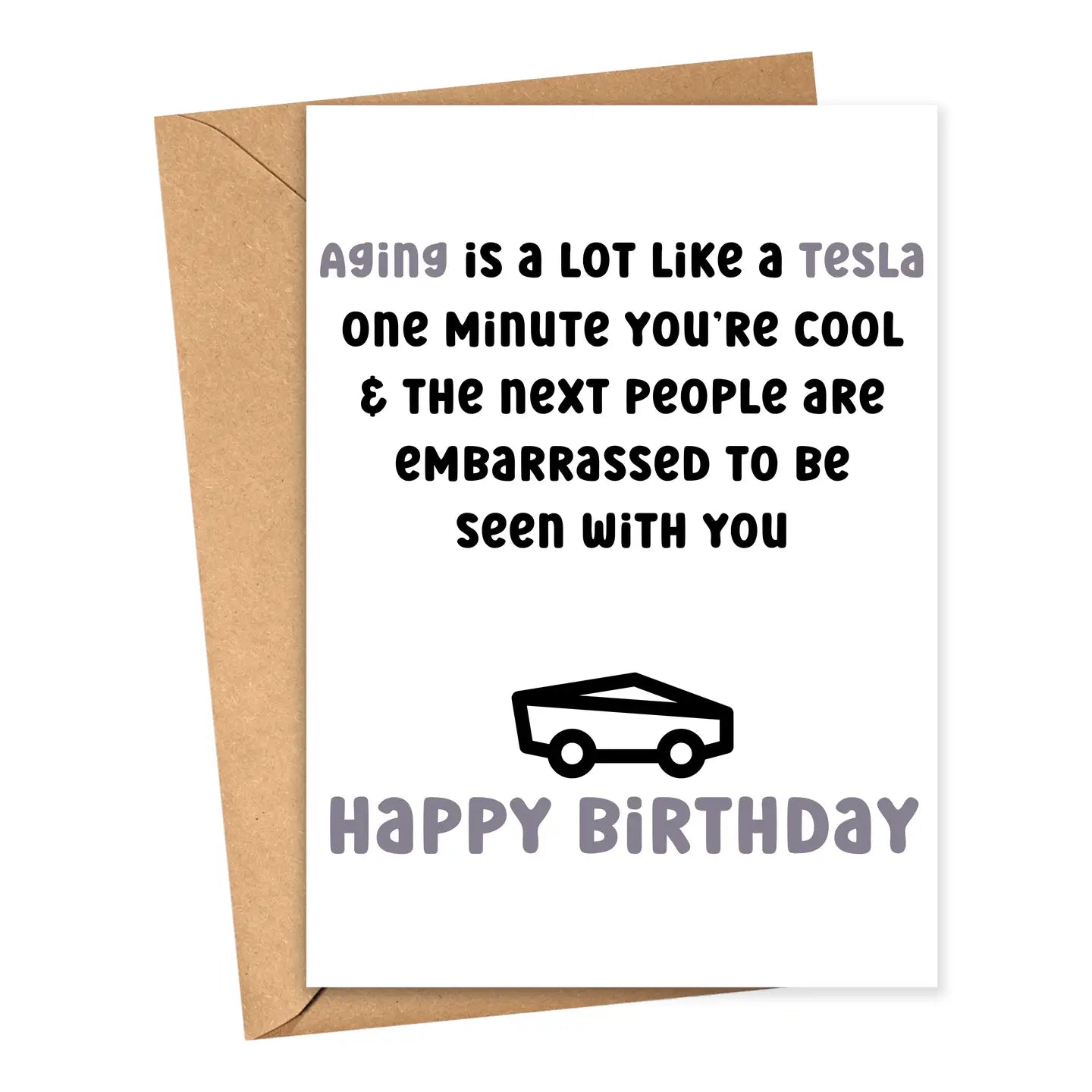 Aging Like a Tesla Card