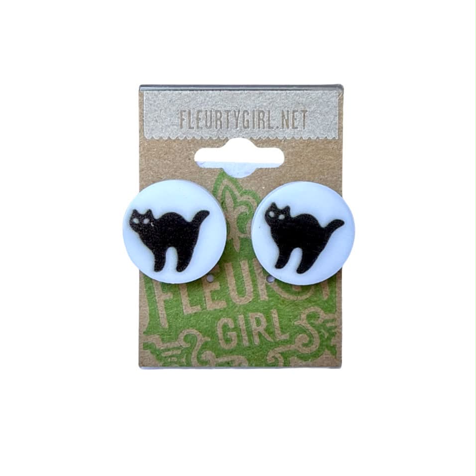 Halloween Sugar Cookie Stud Earrings