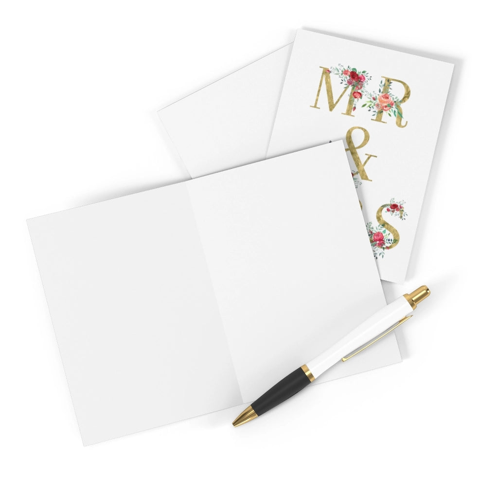 Floral Wedding Card
