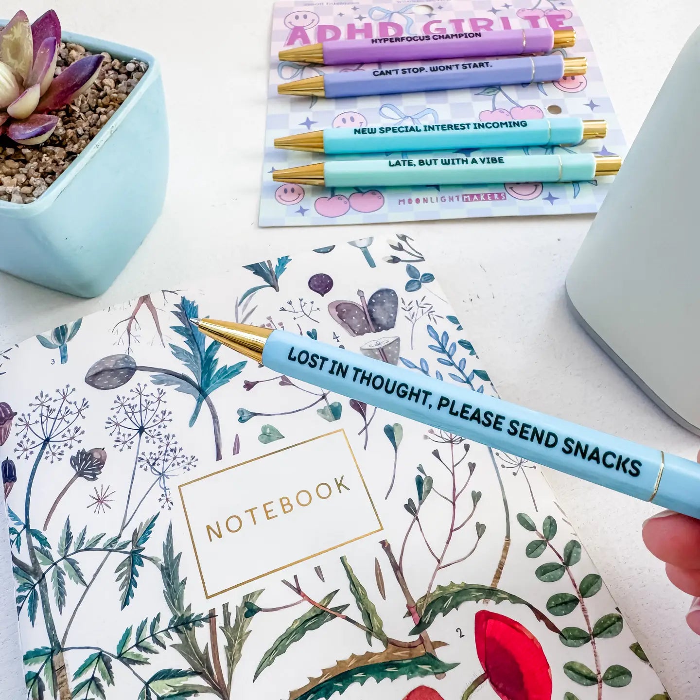 ADHD Girlie Pen Set