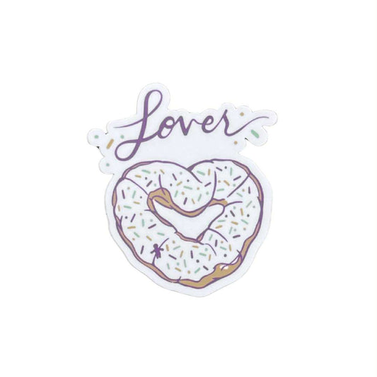 King Cake Lover Sticker