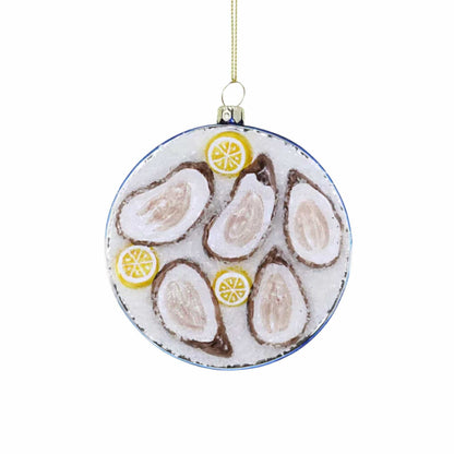 Plate of Oysters Ornament
