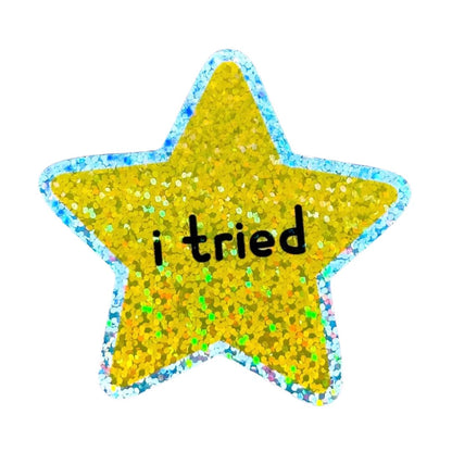 I Tried Star Sticker