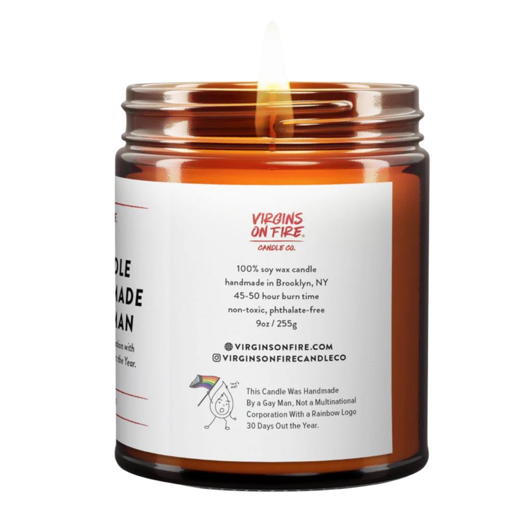 This Candle was Made by Gay Man