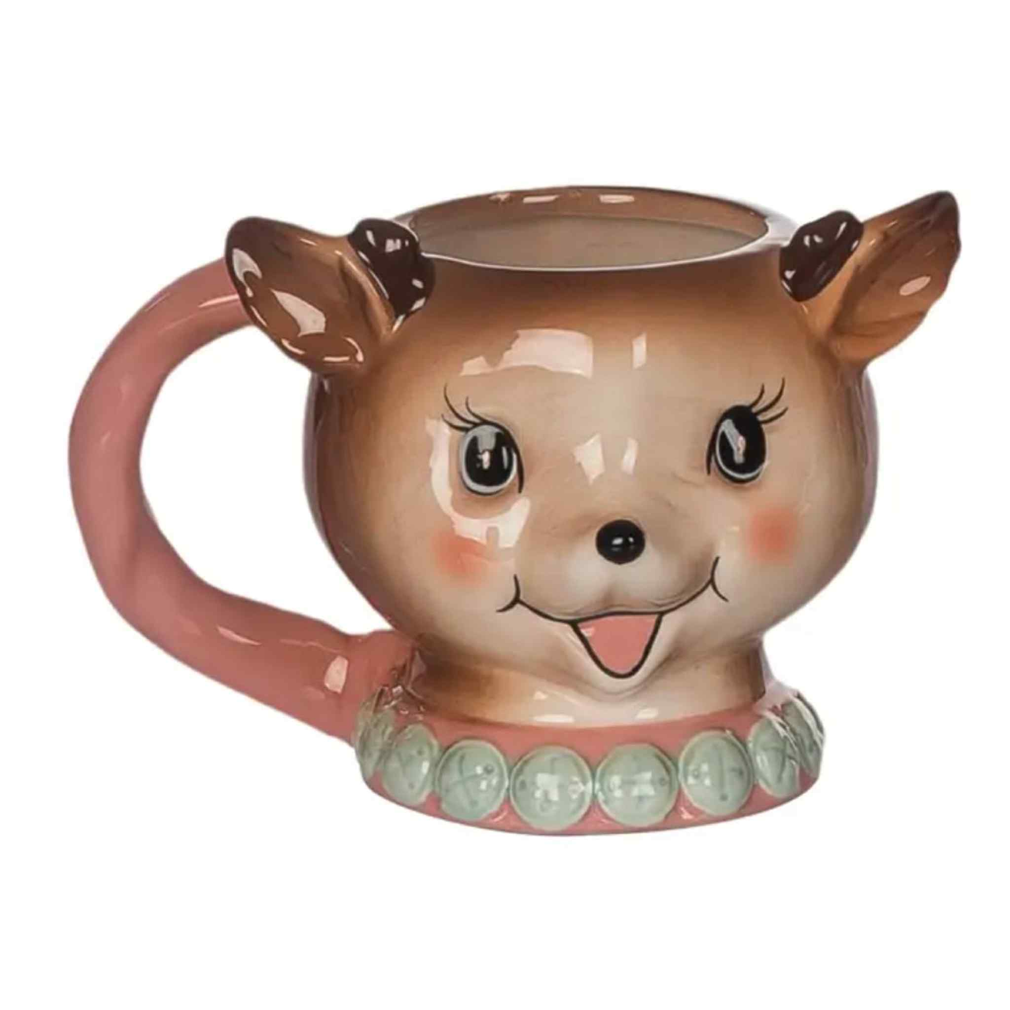 Vintage Reindeer Mug