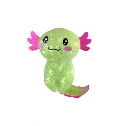 Glitter Axolotl Squishy