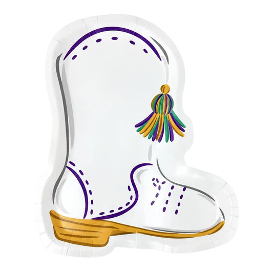 Majorette Boot Paper Plates