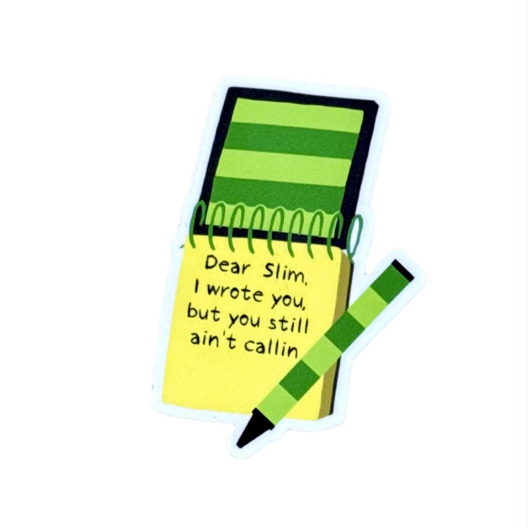Dear Slim Sticker
