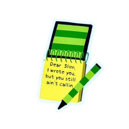 Dear Slim Sticker