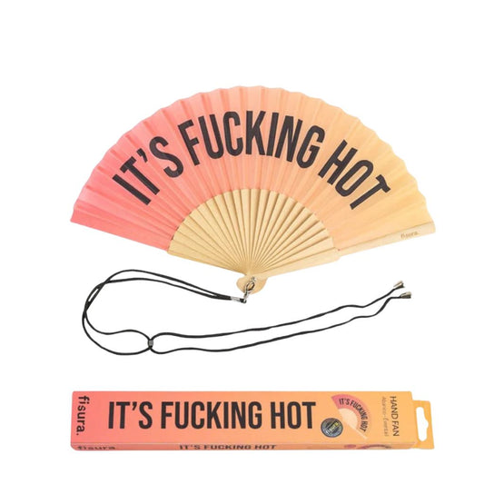 Fucking Hot Hand Fan, Sunset Ombre