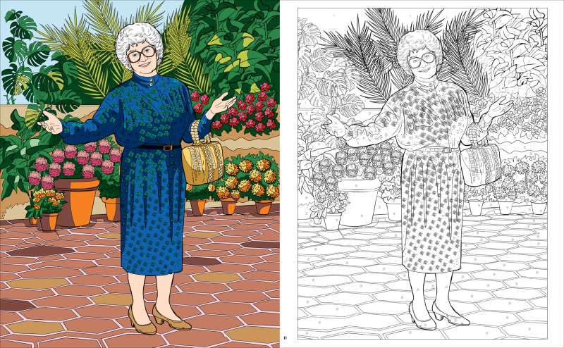 Golden Girls Color by Number