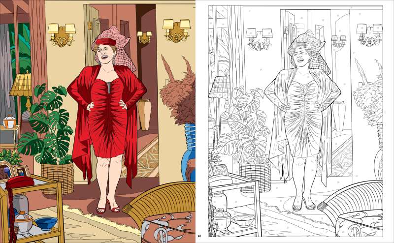 Golden Girls Color by Number