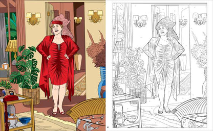 Golden Girls Color by Number