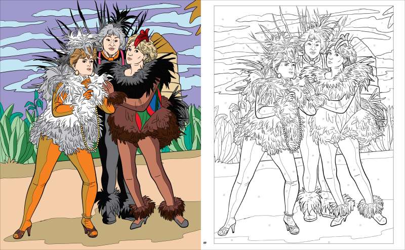 Golden Girls Color by Number