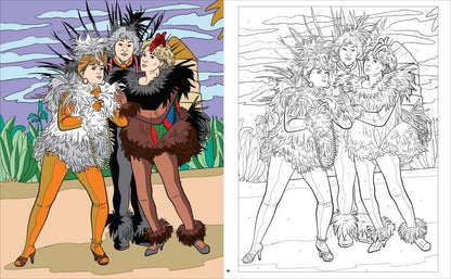 Golden Girls Color by Number