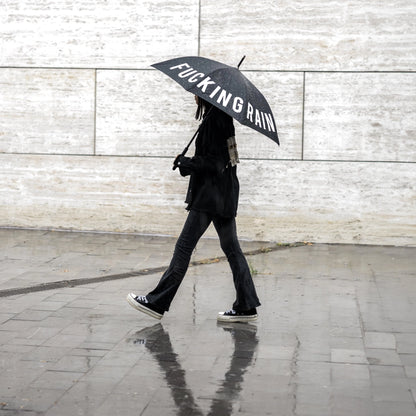 Fucking Rain Umbrella, Black