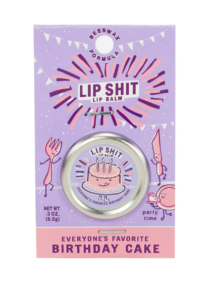 Birthday Cake Lip Shit