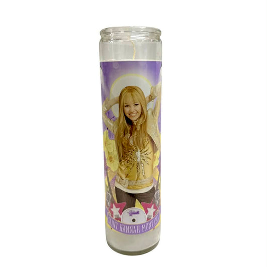 Hannah Montana Luminary Candle