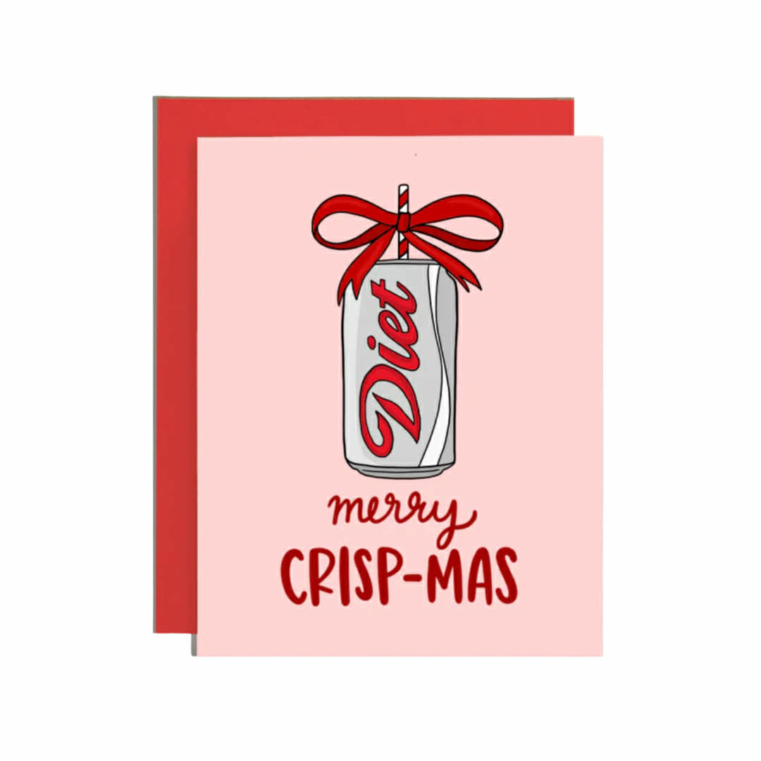 Merry Crisp-Mas Card