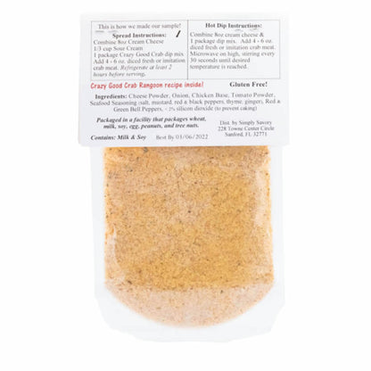 Crazy Good Crab Dip Mix