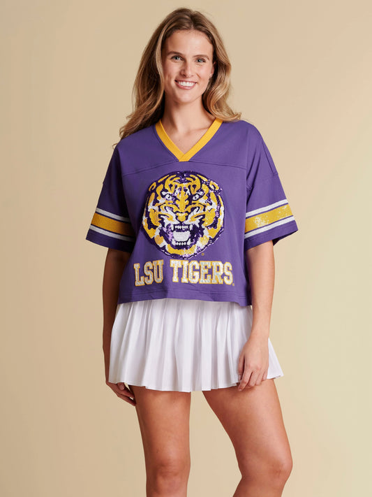 Blitz LSU Sequin Jersey