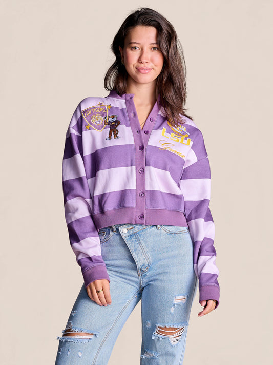 Playbook Patch Cardigan
