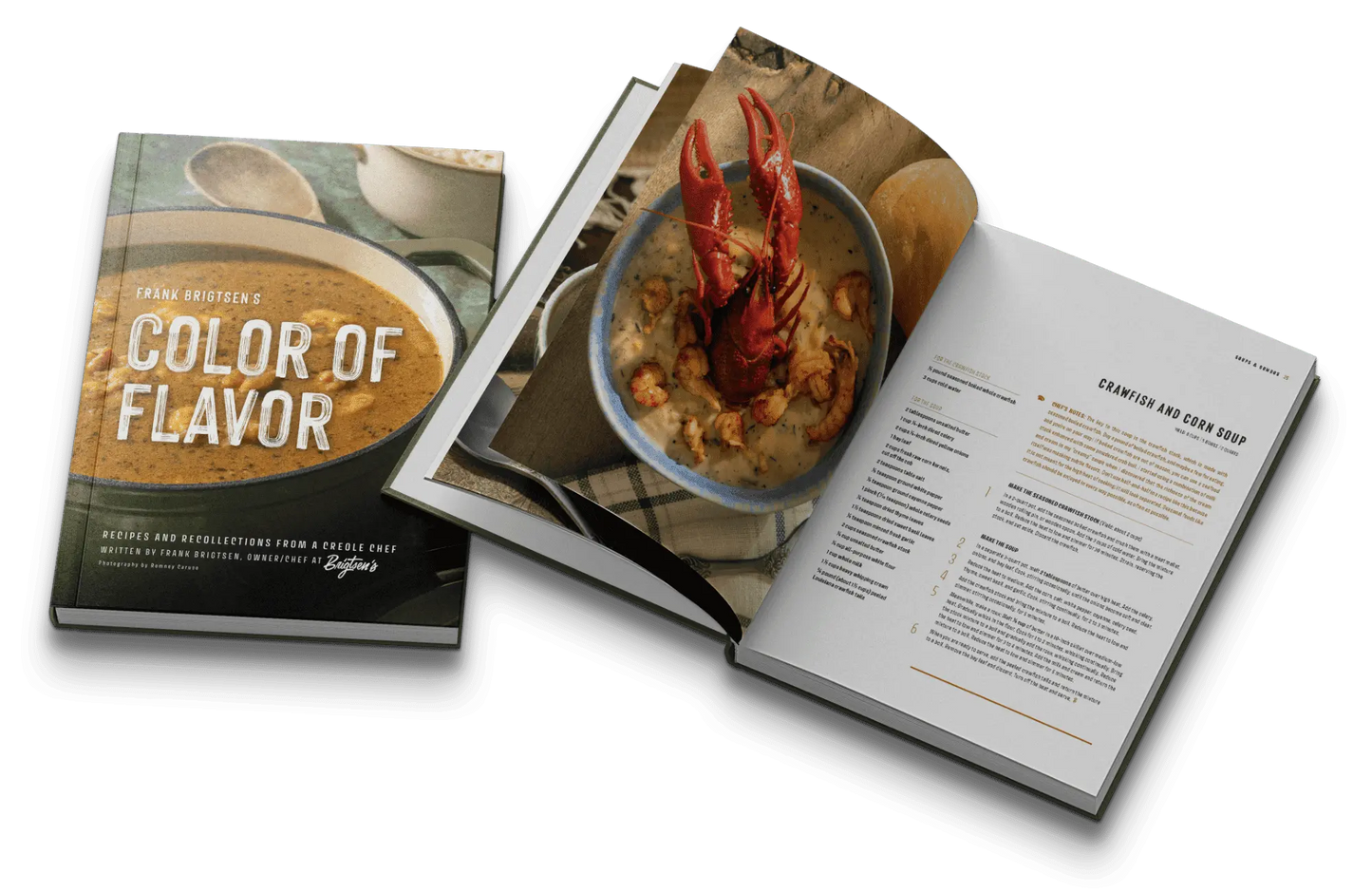 Frank Brigtsen's Color of Flavor Cookbook