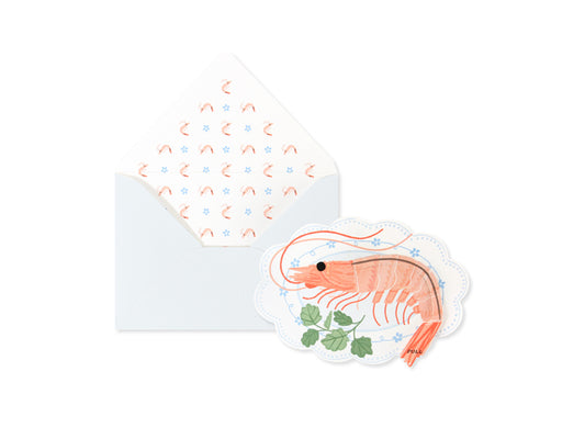 Shrimp Interactive Card