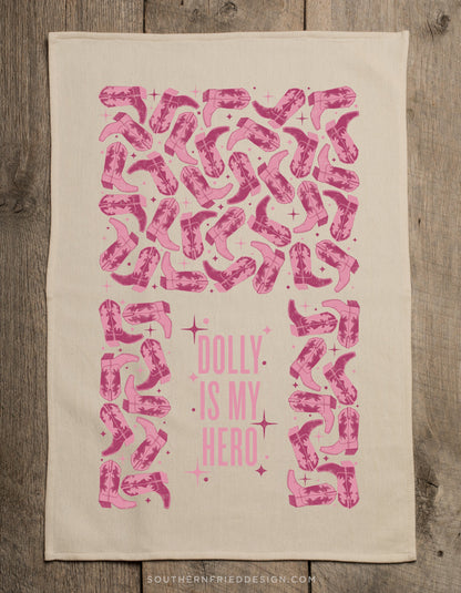 Dolly is my Hero Towel