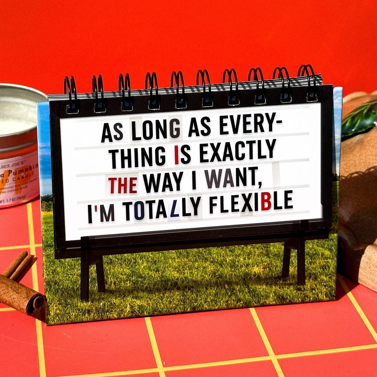 Daily Marquee Flip Book