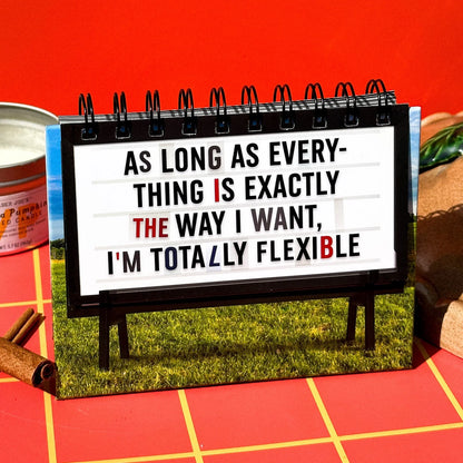 Daily Marquee Flip Book