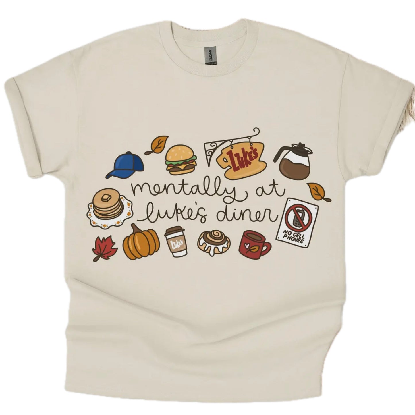 Mentally at Luke’s Diner Tee