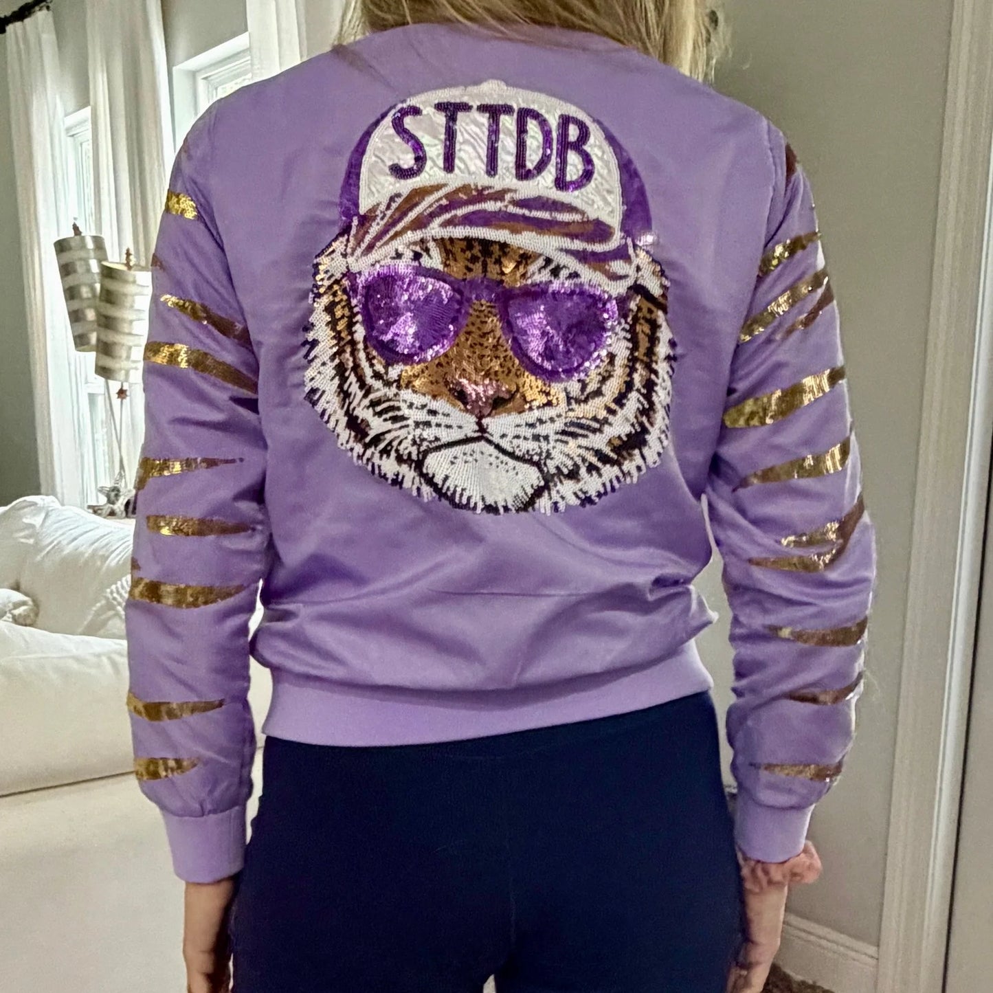STTDB Tiger Stripe Bomber Jacket