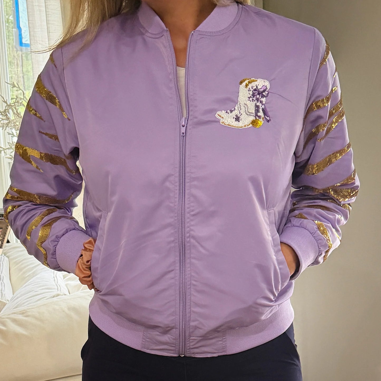 STTDB Tiger Stripe Bomber Jacket