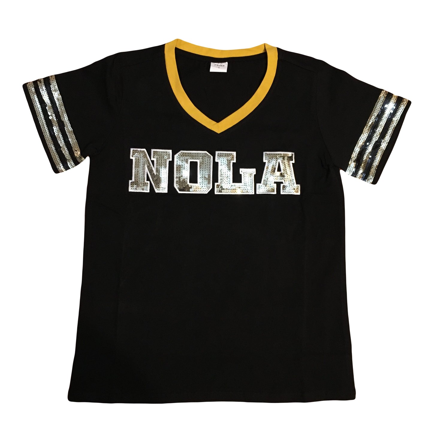 NOLA Sequin Jersey, Black