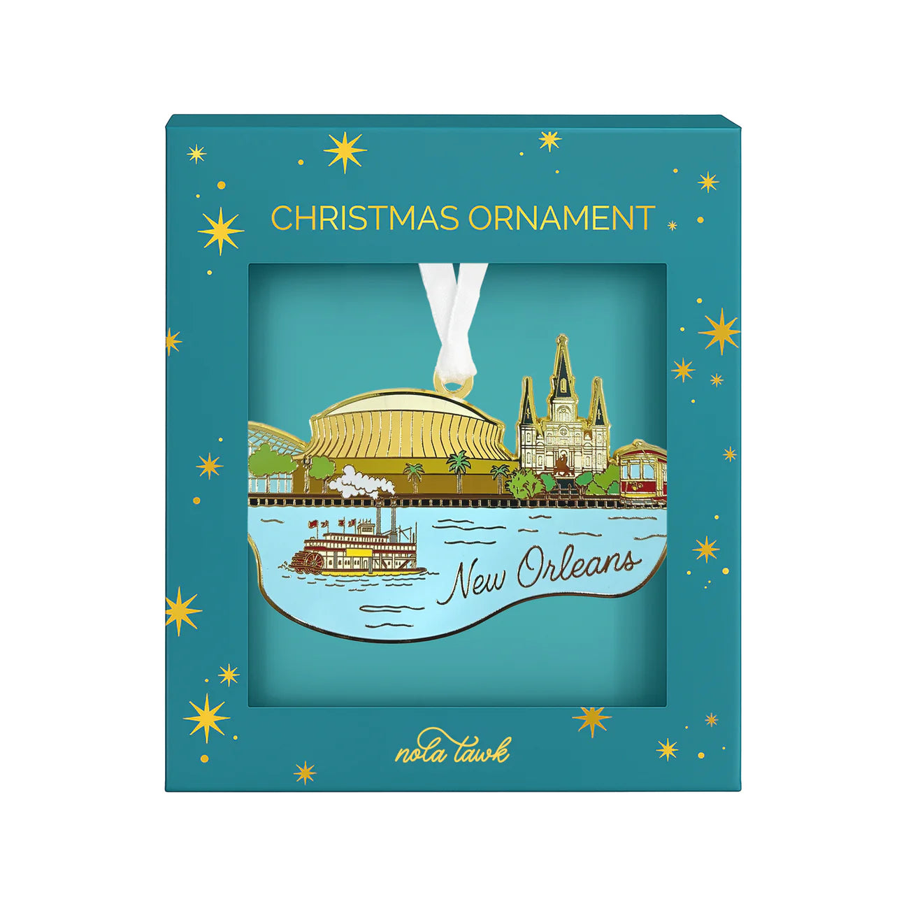 Fleurty Girl New Orleans Skyline Ornament - Thumbnail 2