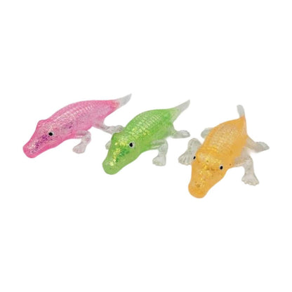 Glitter Alligator Squishy