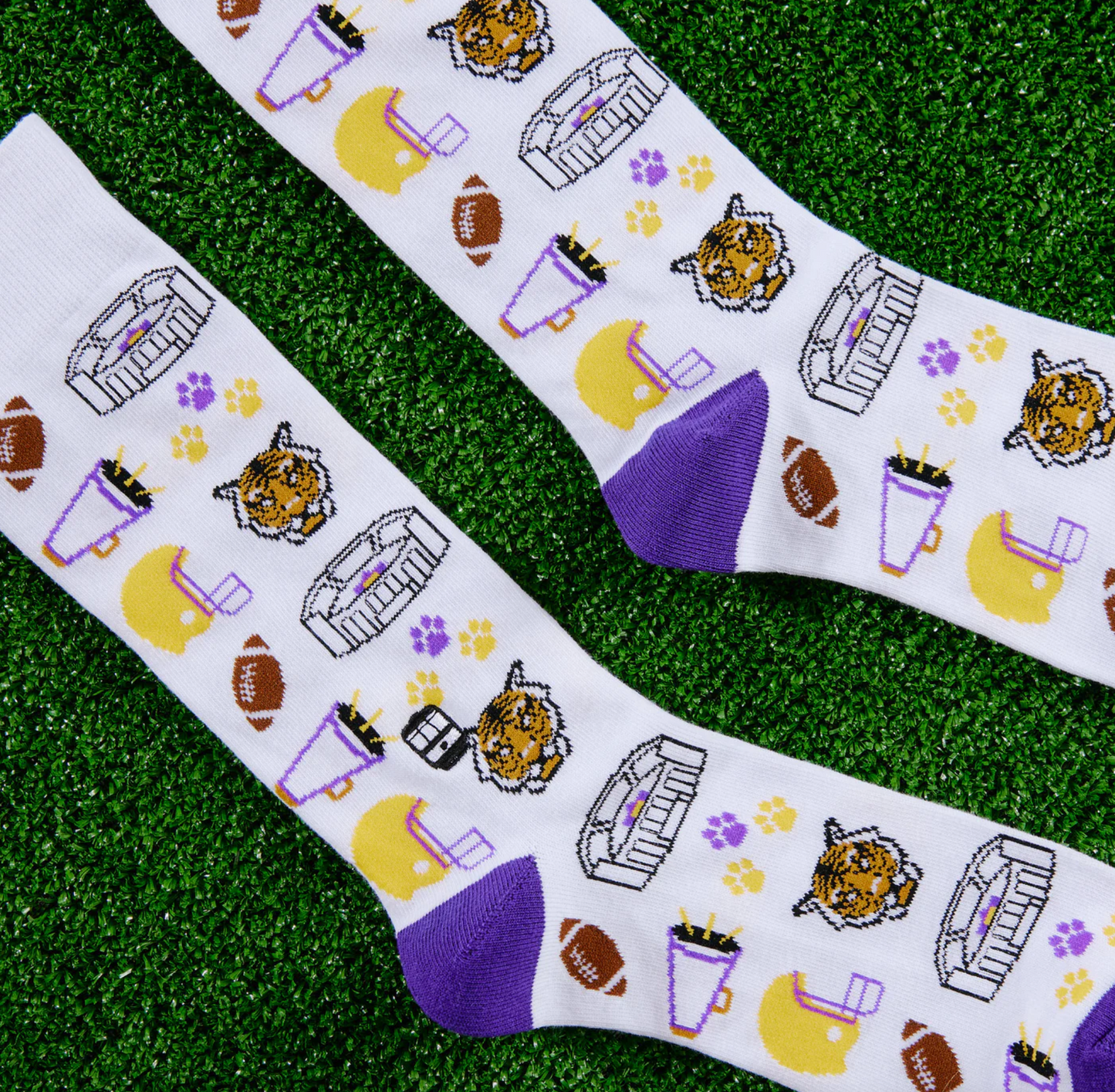 Tiger Football Socks