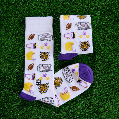 Tiger Football Socks