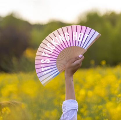 Fucking Hot Hand Fan, Ombre