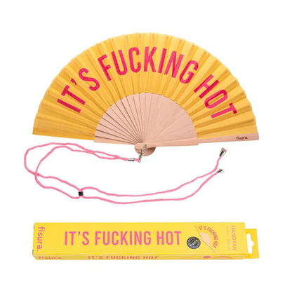 Fucking Hot Hand Fan, Orange