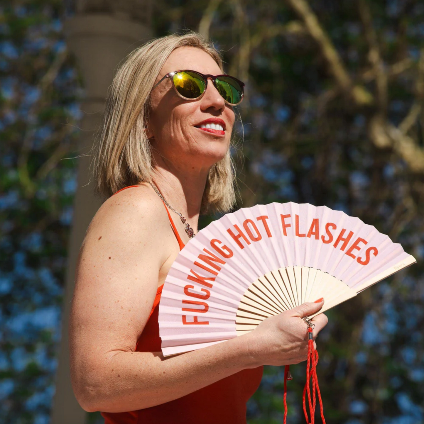 Fucking Hot Flashes Hand Fan