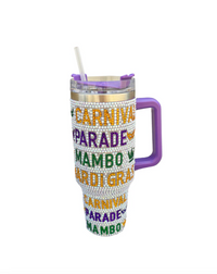 Mambo Carnival Rhinestone Tumbler