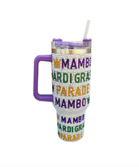 Mambo Carnival Rhinestone Tumbler