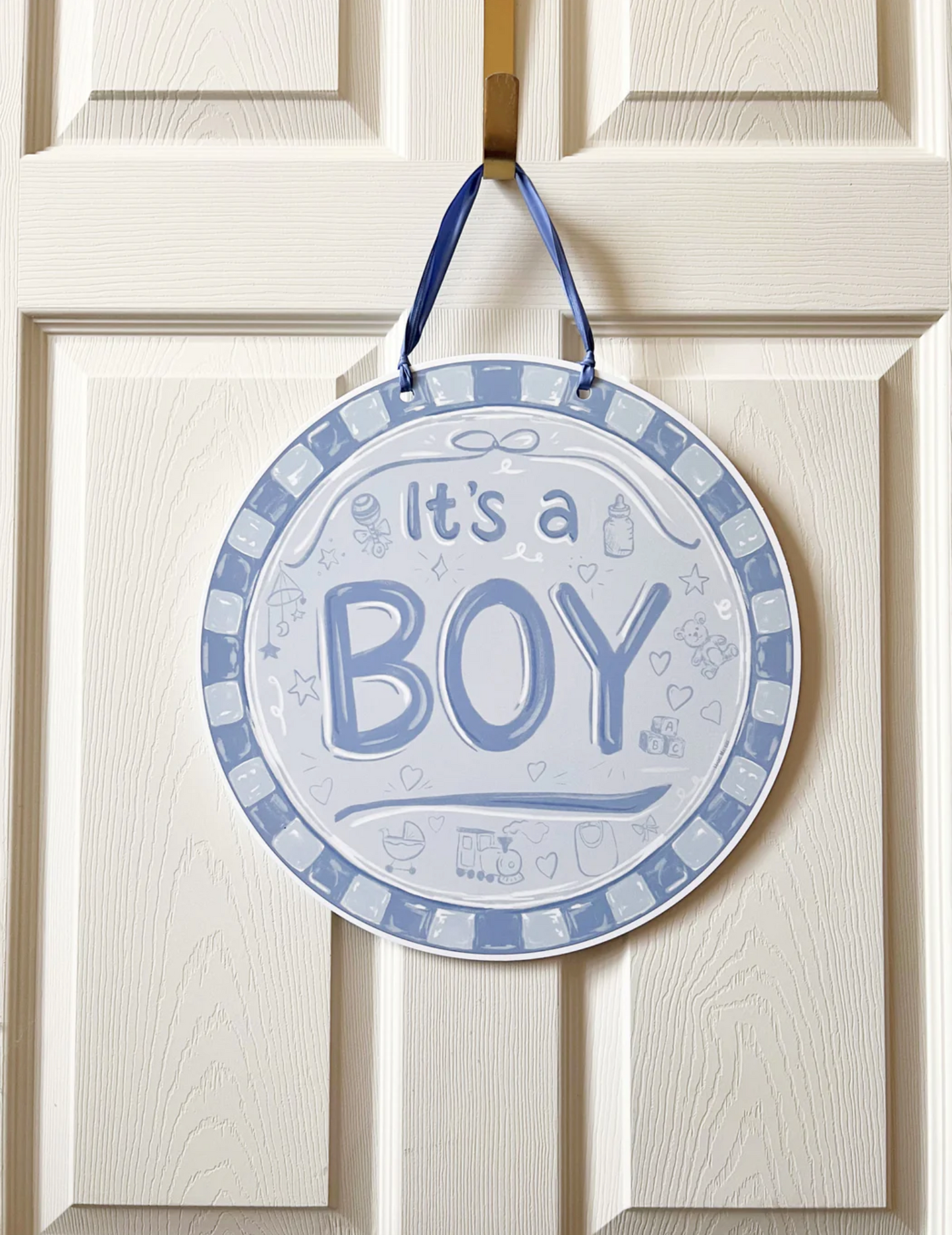 It's a Boy Door Hanger