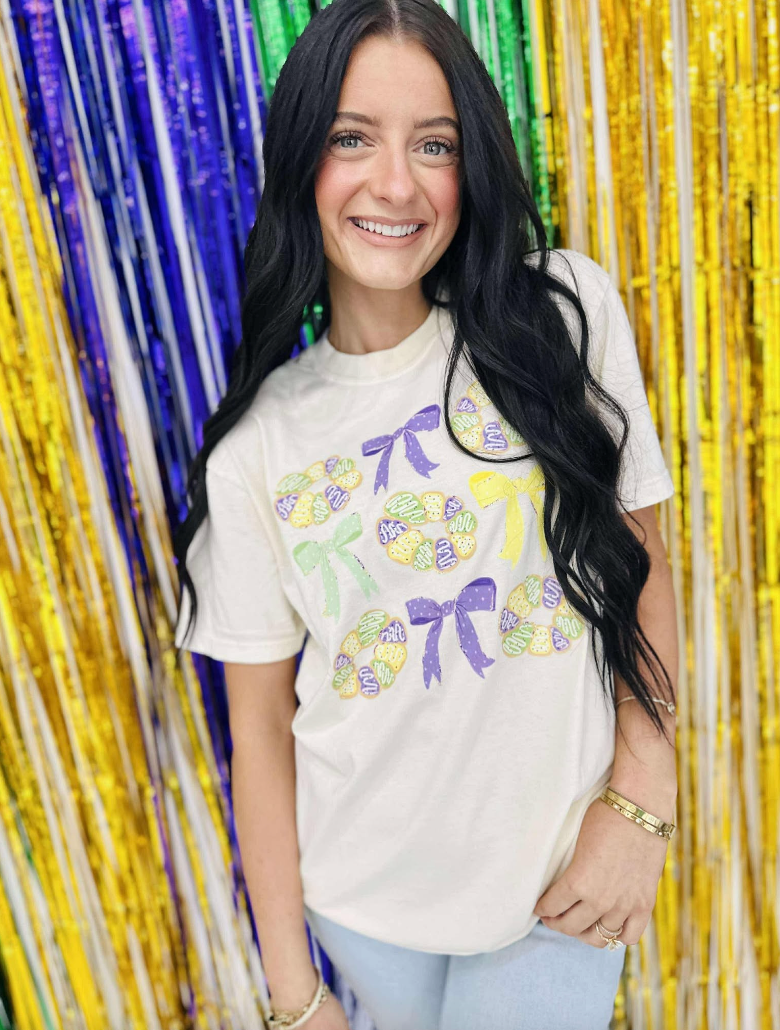 King Cake Coquette Tee